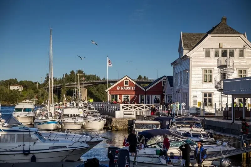Bilde fra kystlandskap i Nordhordland