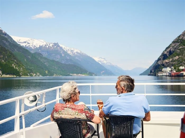 Fjordlandskap i Hardanger