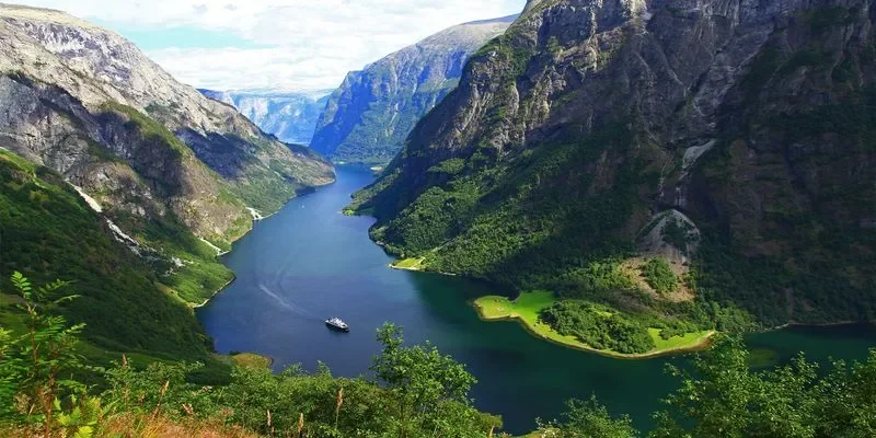 Private fjord charter through narrow Norwegian fjords