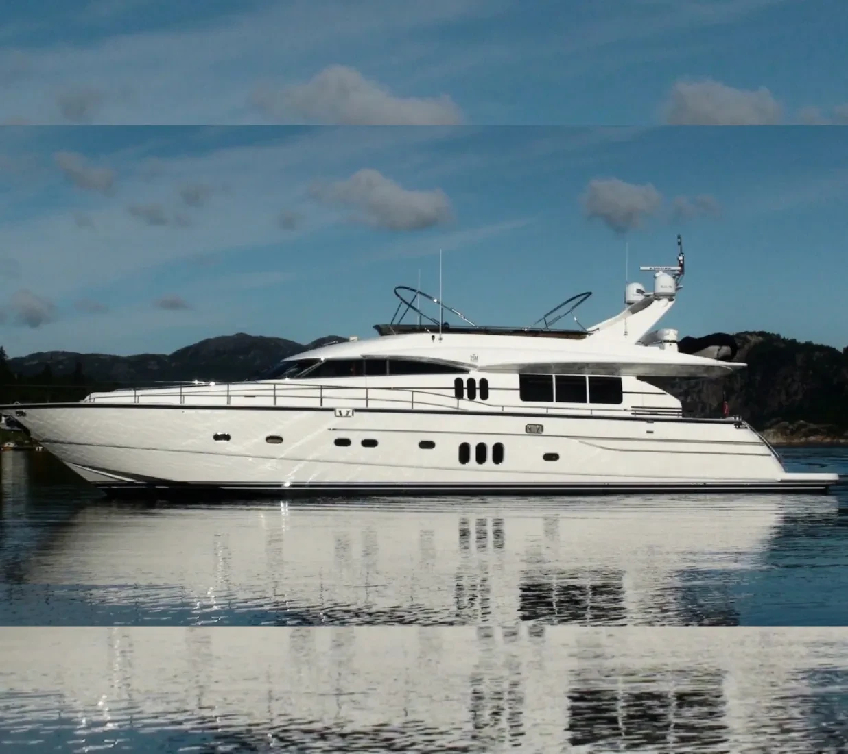 Yachter for representasjon, private feiringer og premium gjesteopplevelser